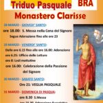 Monastero Clarisse: Triduo Pasquale